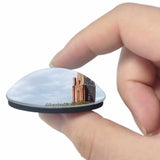 UK England Aberdeen Church 3D Fridge Magnet Crystal Glass