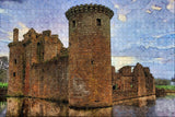 UK England Caerlaverock Castle Dumfries Jigsaw Puzzle Wooden 1000 Piece