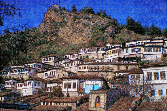 Berat Castle Albania Jigsaw Puzzle Wooden 1000 Piece