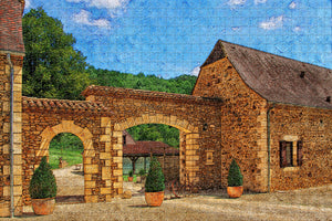 France Dordogne Jigsaw Puzzle Wooden 1000 Piece