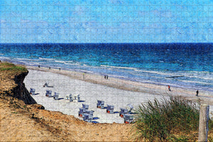 UK England Sandbanks Beach Poole Jigsaw Puzzle Wooden 1000 Piece