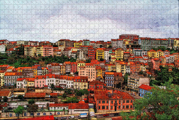 Portugal Coimbra Jigsaw Puzzle Wooden 1000 Piece