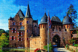 Germany Satzvey Castle Jigsaw Puzzle Wooden 1000 Piece