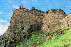 UK England Edinburgh Castle Jigsaw Puzzle Wooden 1000 Piece