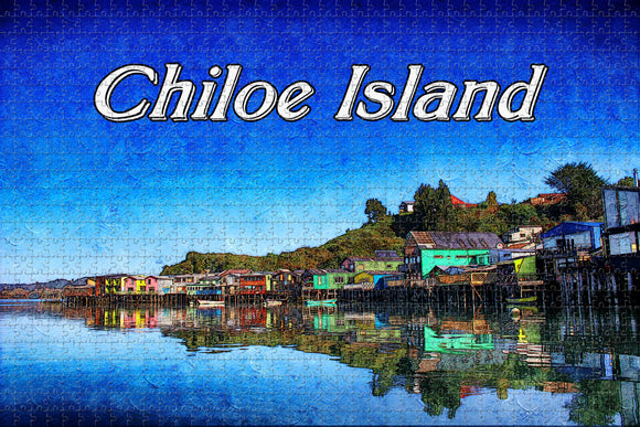 Chiloe Island Chile Jigsaw Puzzle Wooden 1000 Piece