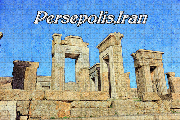 Iran Persepolis Jigsaw Puzzle Wooden 1000 Piece