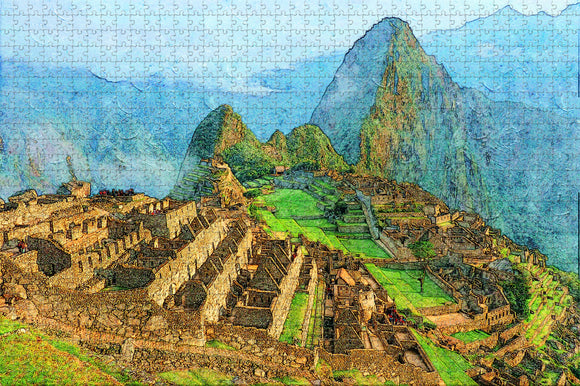 Peru Machu Picchu Jigsaw Puzzle Wooden 1000 Piece