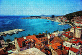 Croatia Hvar Island Marjan Park Split Jigsaw Puzzle Wooden 1000 Piece