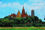 Thailand Tiger Cave Temple Krabi Jigsaw Puzzle Wooden 1000 Piece