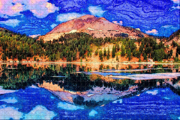 Lassen Volcanic National Park California USA Jigsaw Puzzle Wooden 1000 Piece