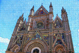 Italy Cathedral Orvieto Jigsaw Puzzle Wooden 1000 Piece