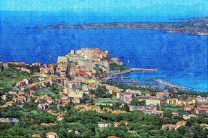 France Calvi Corsica Jigsaw Puzzle Wooden 1000 Piece