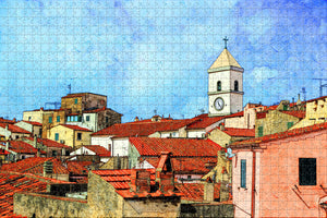 Italy Capoliveri Jigsaw Puzzle Wooden 1000 Piece