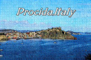 Procida Italy Jigsaw Puzzle Wooden 1000 Piece