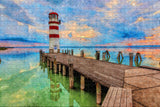 Austria Podersdorf Lake Neusiedl Burgenland Jigsaw Puzzle Wooden 1000 Piece