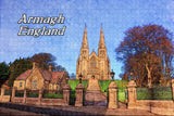 UK England Armagh St. Patrick's Cathedral Jigsaw Puzzle Wooden 1000 Piece