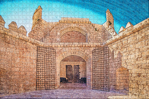 Spain Alcazaba Castle Malaga Jigsaw Puzzle Wooden 1000 Piece