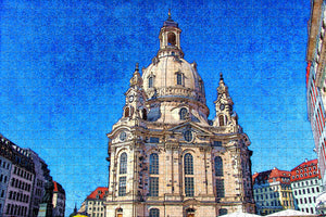 Germany Frauenkirche Dresden Jigsaw Puzzle Wooden 1000 Piece