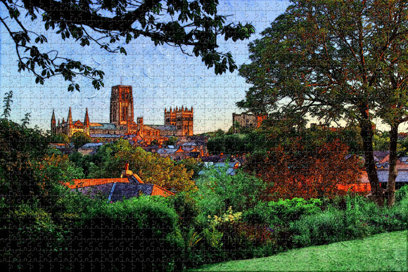 UK England Durham Cathedral Jigsaw Puzzle Wooden 1000 Piece