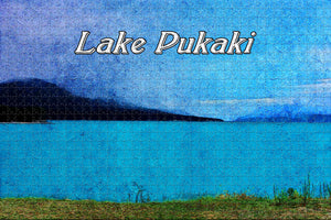 New Zealand Lake Pukaki Jigsaw Puzzle Wooden 1000 Piece