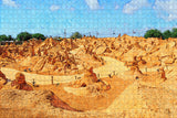 UK England Sand Sculpture Festival Weston-Super-Mare Jigsaw Puzzle Wooden 1000 Piece