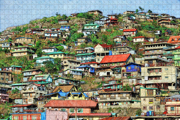 Philippines Baguio Jigsaw Puzzle Wooden 1000 Piece