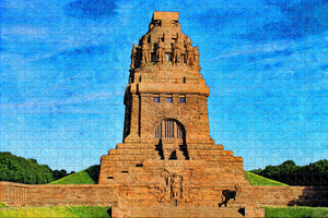 Germany Monument Leipzig Jigsaw Puzzle Wooden 1000 Piece