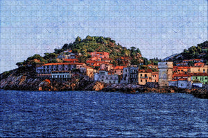 Italy Elba Island Livorno Jigsaw Puzzle Wooden 1000 Piece