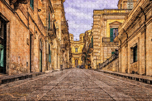 Italy Old Town Noto Sicily Jigsaw Puzzle Wooden 1000 Piece