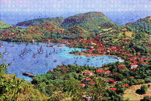 St. Barthelemy France Jigsaw Puzzle Wooden 1000 Piece