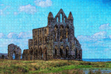 UK England Whitby Abbey Jigsaw Puzzle Wooden 1000 Piece