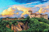 Italy Varese Angera Castle Jigsaw Puzzle Wooden 1000 Piece