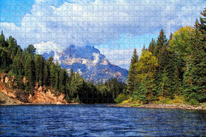 America USA Grand Teton National Park Wyoming Jigsaw Puzzle Wooden 1000 Piece