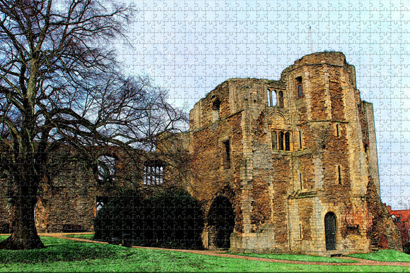 UK England Newark Castle Newark-on-Trent Jigsaw Puzzle Wooden 1000 Piece