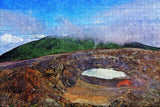 Costa Rica Poas Volcano San Jose Jigsaw Puzzle Wooden 1000 Piece