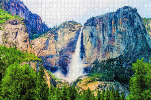 Yosemite Fall California USA Jigsaw Puzzle Wooden 1000 Piece