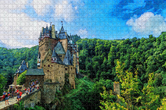 Castle Burg Eltz Germany Jigsaw Puzzle Wooden 1000 Piece