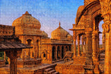 India Bada Bagh Temple New Delhi Jigsaw Puzzle Wooden 1000 Piece