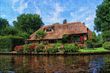 Holland Giethoorn Amsterdam Jigsaw Puzzle Wooden 1000 Piece
