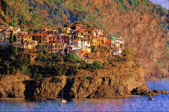 Corniglia Cinque Terre Italy Jigsaw Puzzle Wooden 1000 Piece