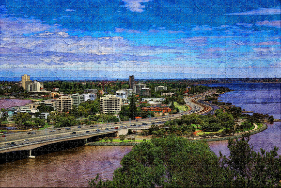 Australia King Park Perth Jigsaw Puzzle Wooden 1000 Piece