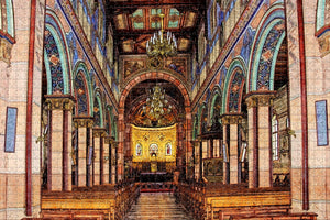 Latvia Liepaja Cathedral Jigsaw Puzzle Wooden 1000 Piece