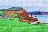 UK England Coast Reefs Devon Jigsaw Puzzle Wooden 1000 Piece