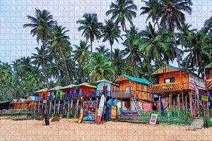 India Goa Beach Jigsaw Puzzle Wooden 1000 Piece