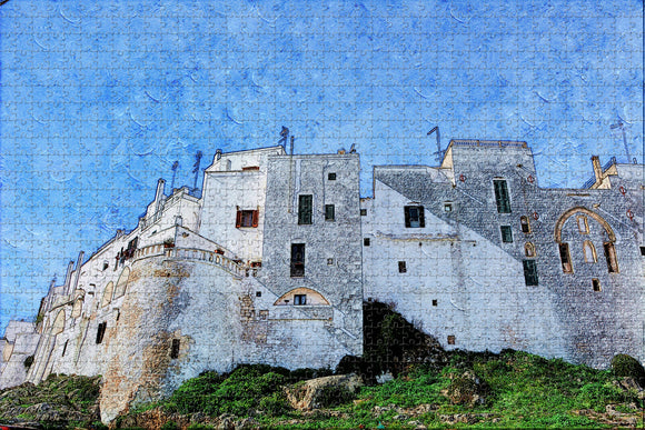 Italy Otranto Jigsaw Puzzle Wooden 1000 Piece