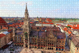 Germany Marienplatz New Town Hall Munich Jigsaw Puzzle Wooden 1000 Piece