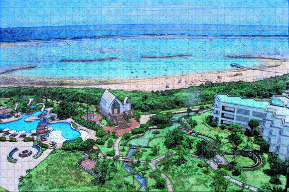 Ishigaki Island Church Okinawa Japan Jigsaw Puzzle Wooden 1000 Piece