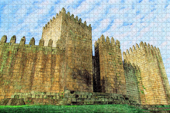 Portugal Guimaraes Jigsaw Puzzle Wooden 1000 Piece