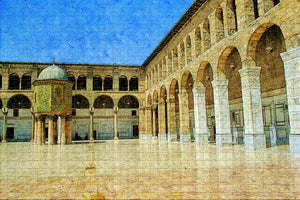 Azm Palace Damascus Syria Jigsaw Puzzle Wooden 1000 Piece