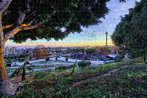 Spain Dove Park,Benalmadena Jigsaw Puzzle Wooden 1000 Piece